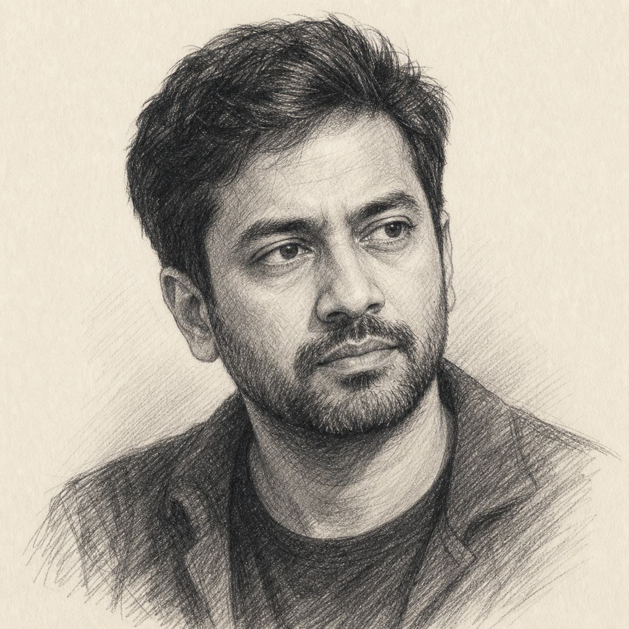 Ethan Rao sketch portrait